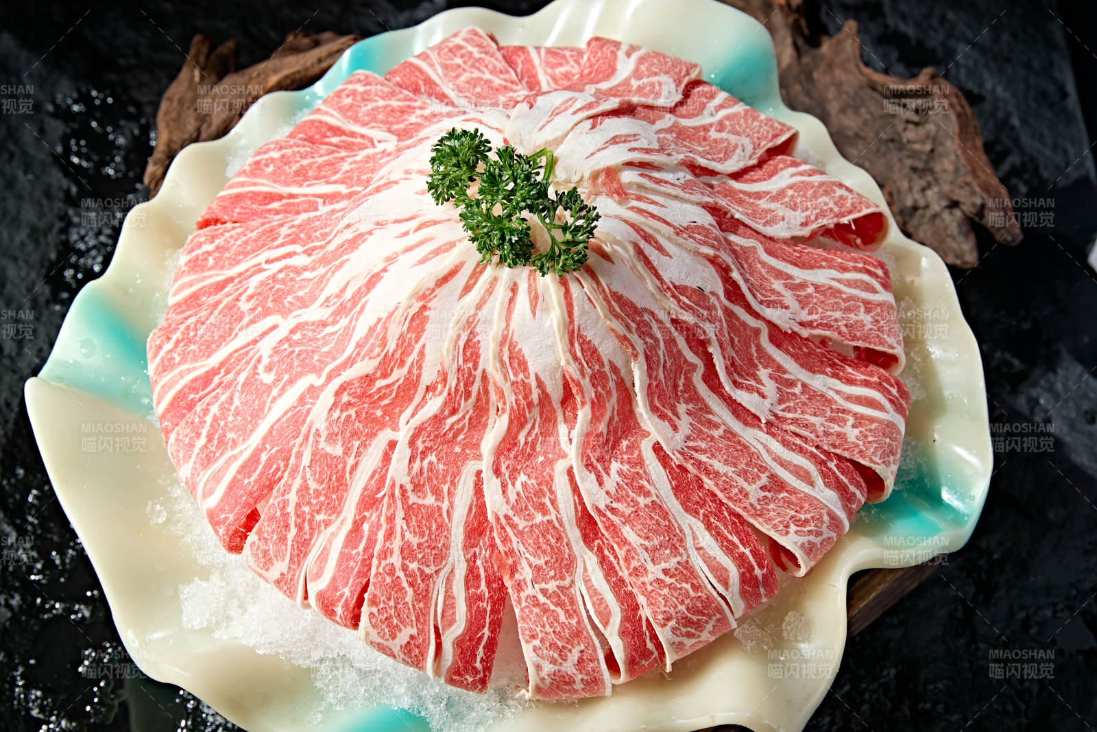 极品日式雪花和牛切片