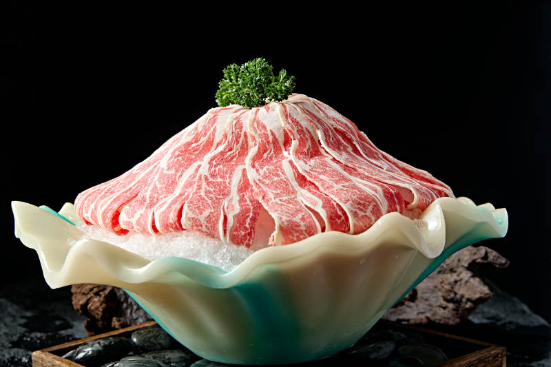 极品日式雪花和牛切片