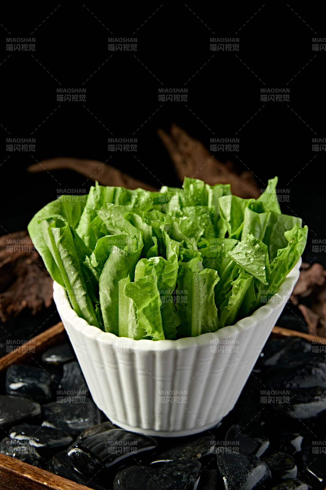 火鍋食材新鮮的油麥菜