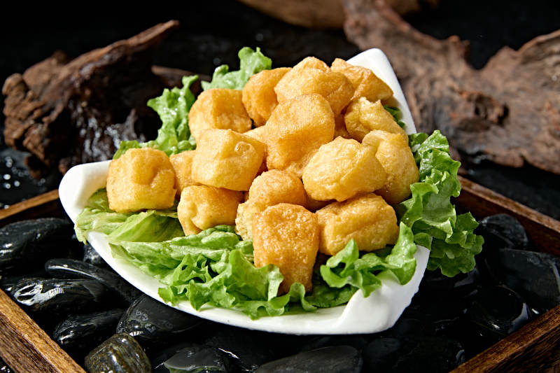 火锅打边炉食材油炸豆腐泡