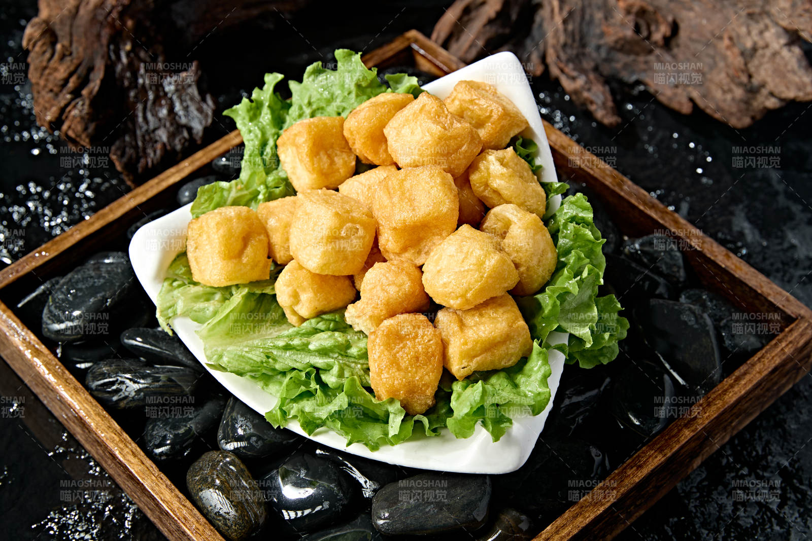 火鍋打邊爐食材油炸豆腐泡