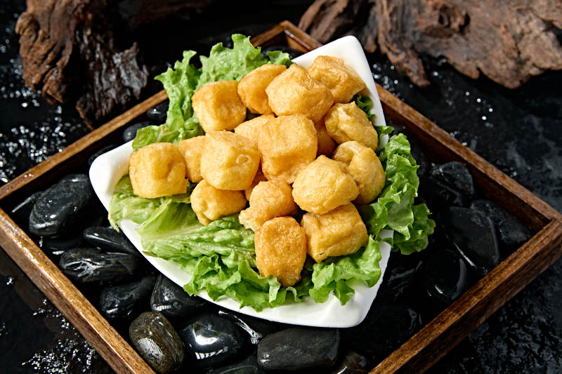 火锅打边炉食材油炸豆腐泡