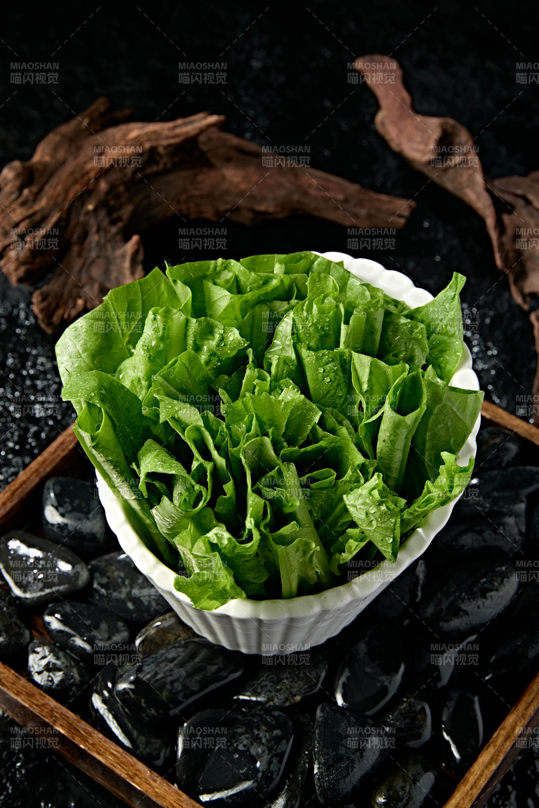 火鍋食材新鮮的油麥菜