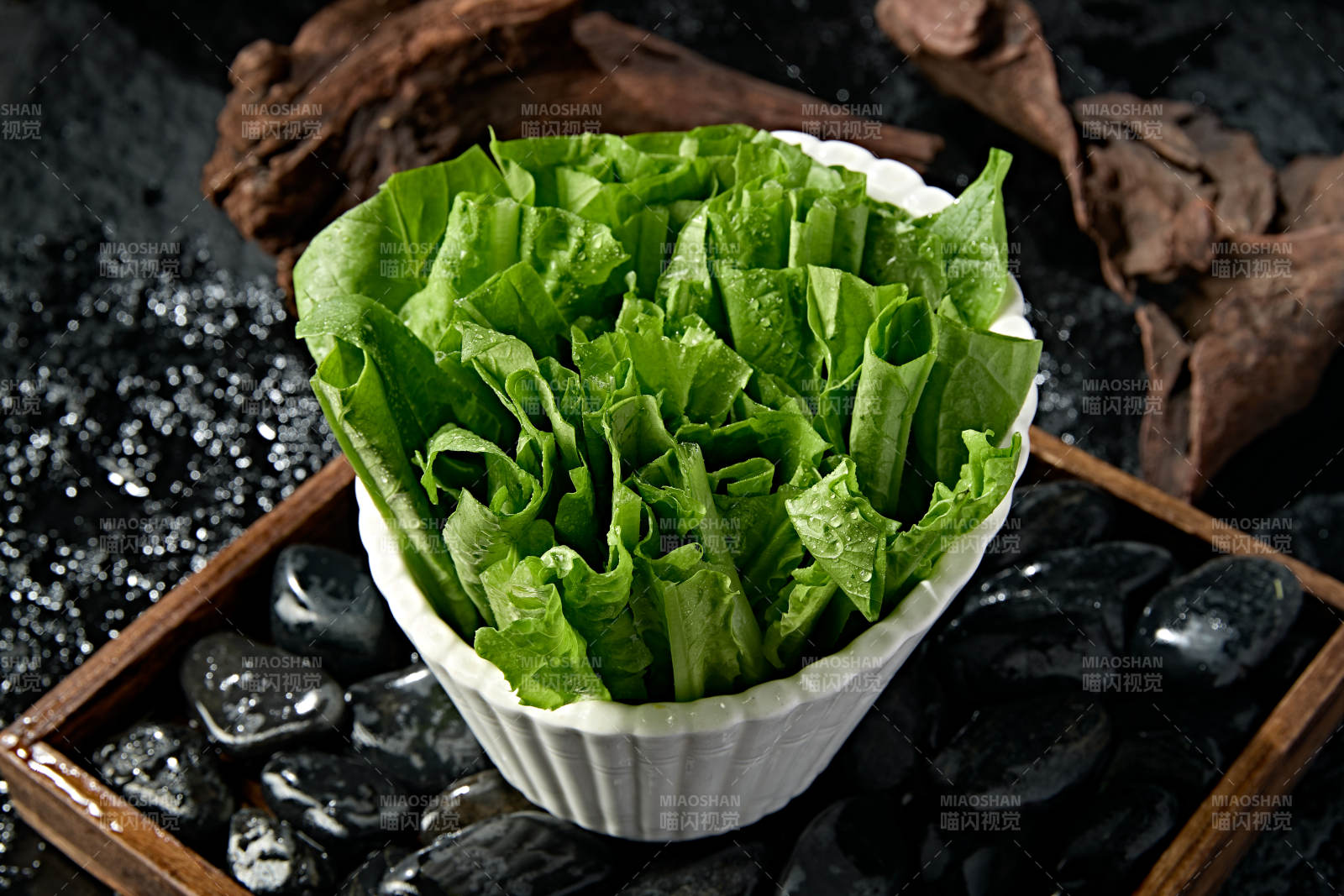 火鍋食材新鮮的油麥菜