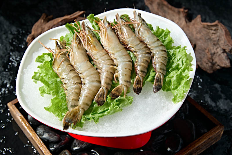 火锅食材新鲜大虾