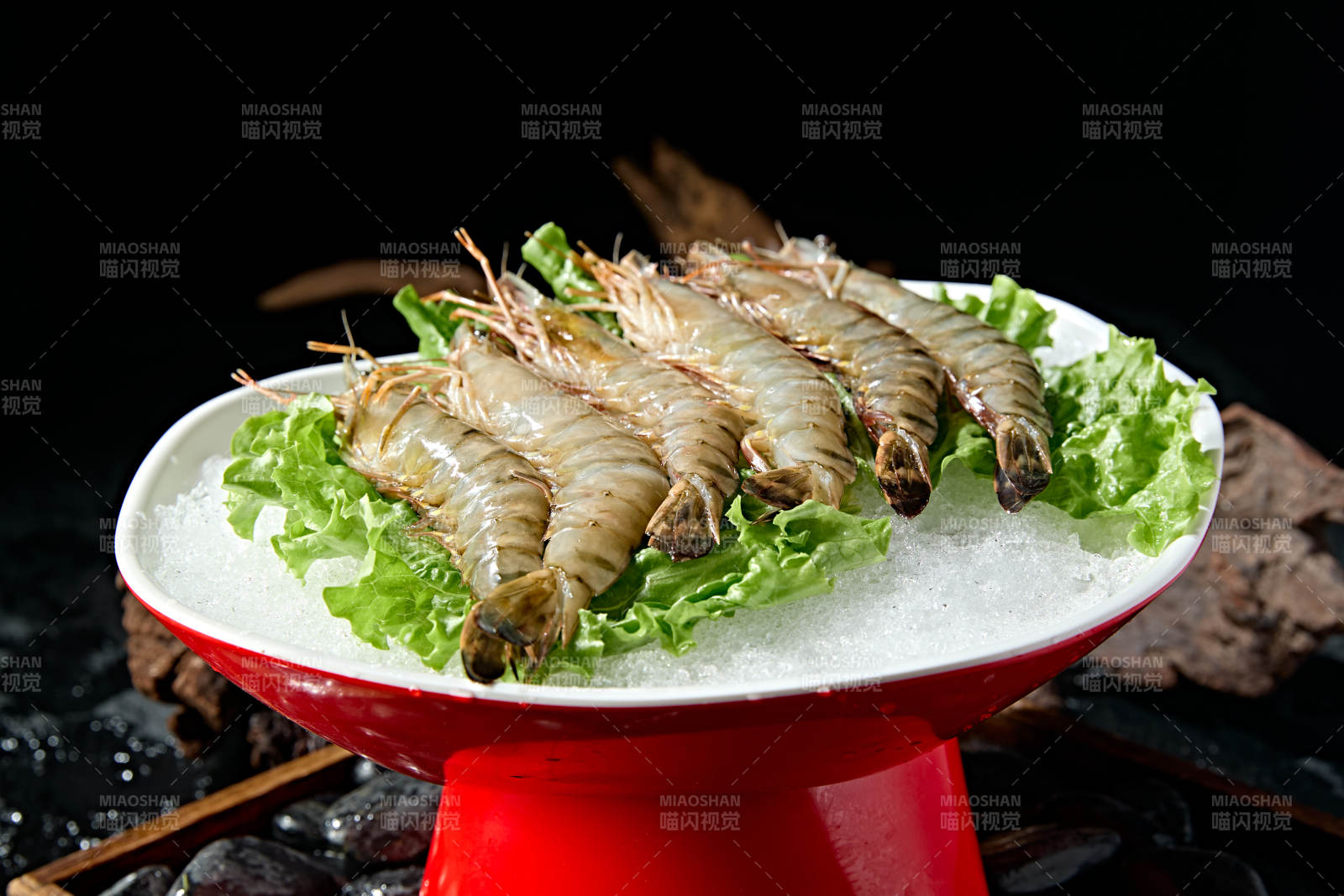 火锅食材新鲜大虾