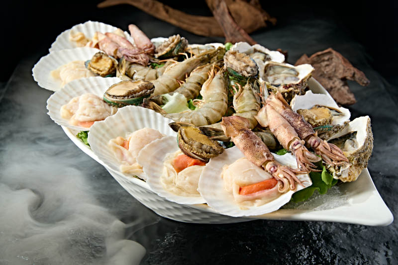 火锅极品海鲜大拼盘