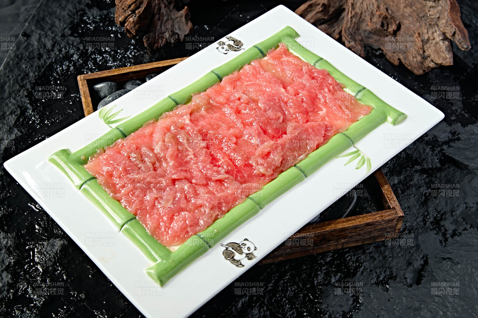 重慶火鍋食材嫩滑牛上腦肉