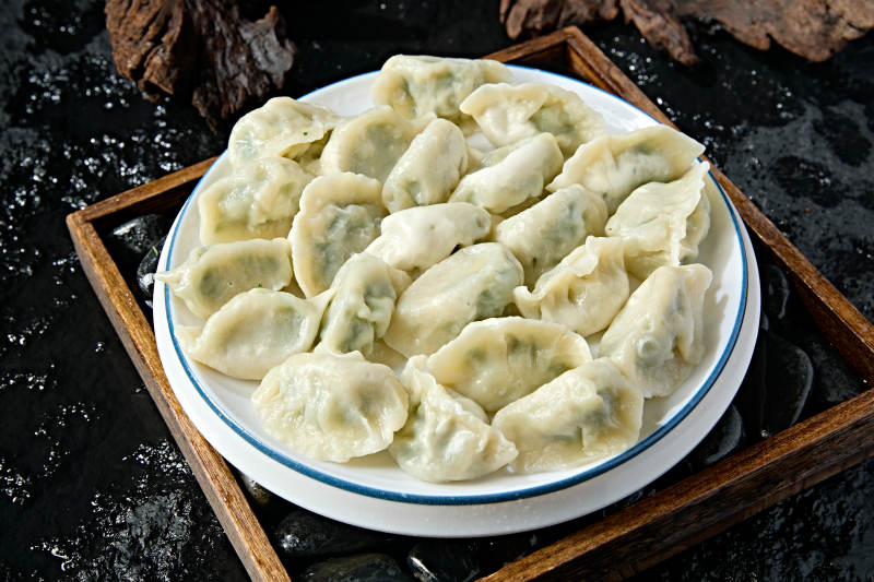 韭菜猪肉馅手工水饺