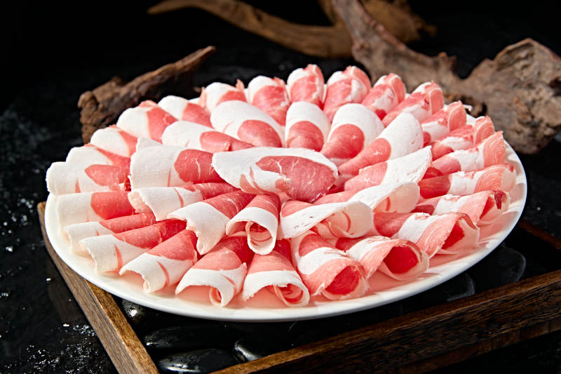 內蒙草原羔羊肉片