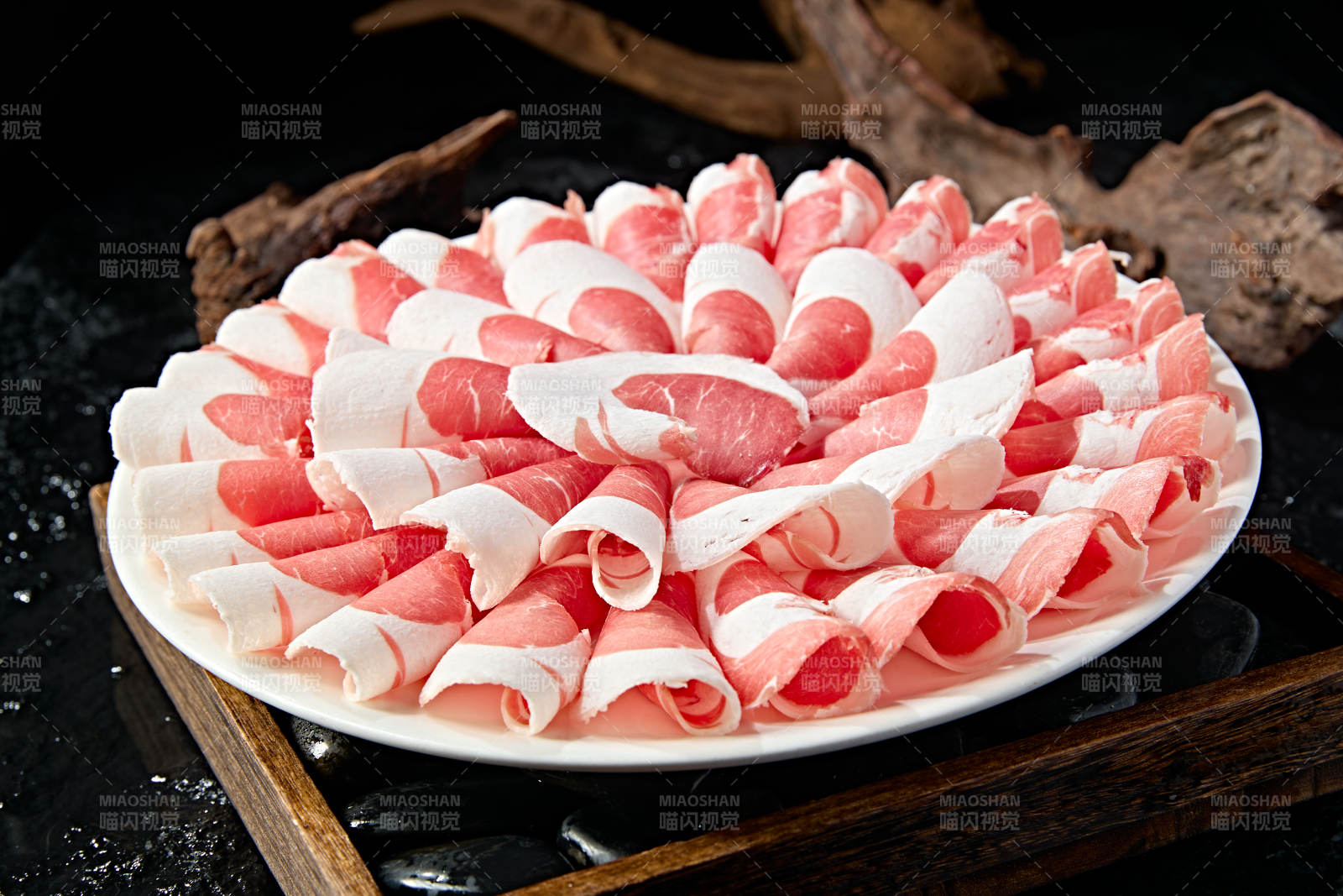 内蒙草原羔羊肉片