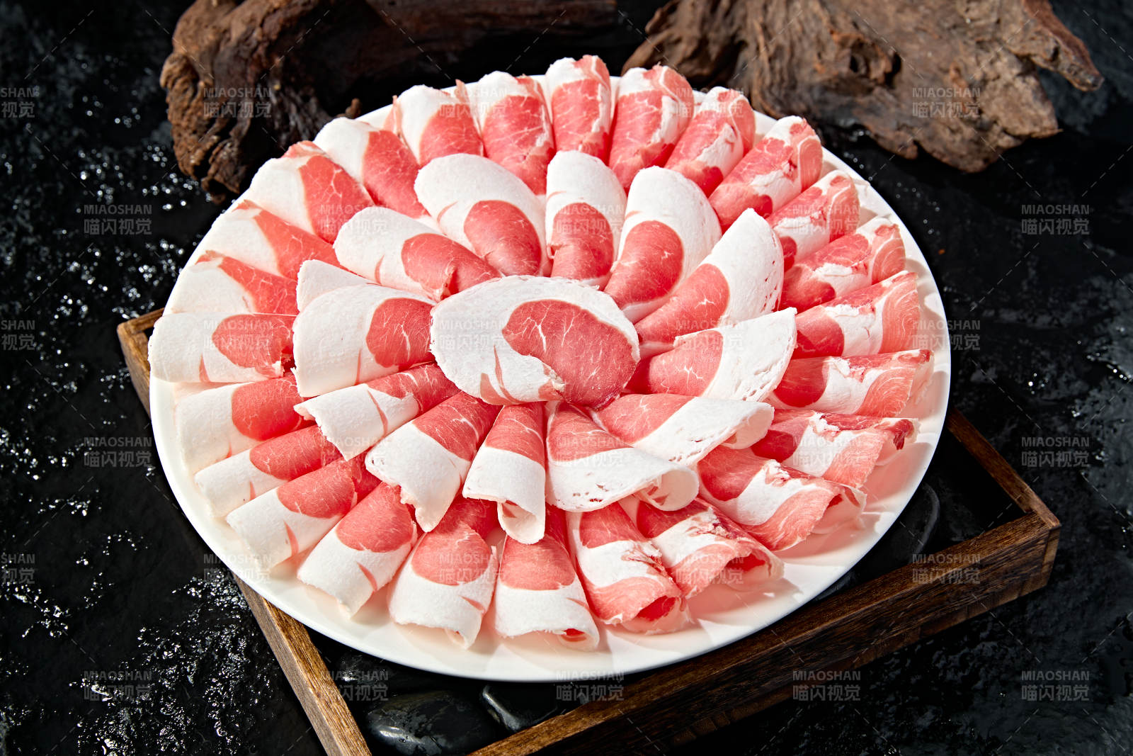 内蒙草原羔羊肉片