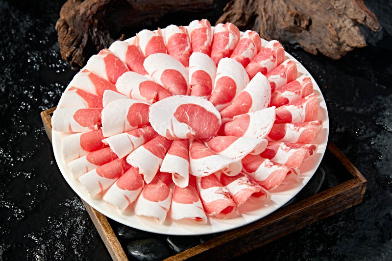 內蒙草原羔羊肉片