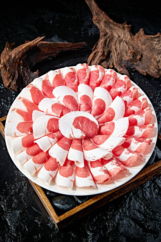 內蒙草原羔羊肉片