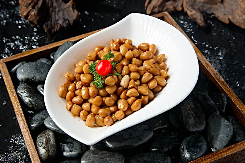 下酒小菜老醋花生米