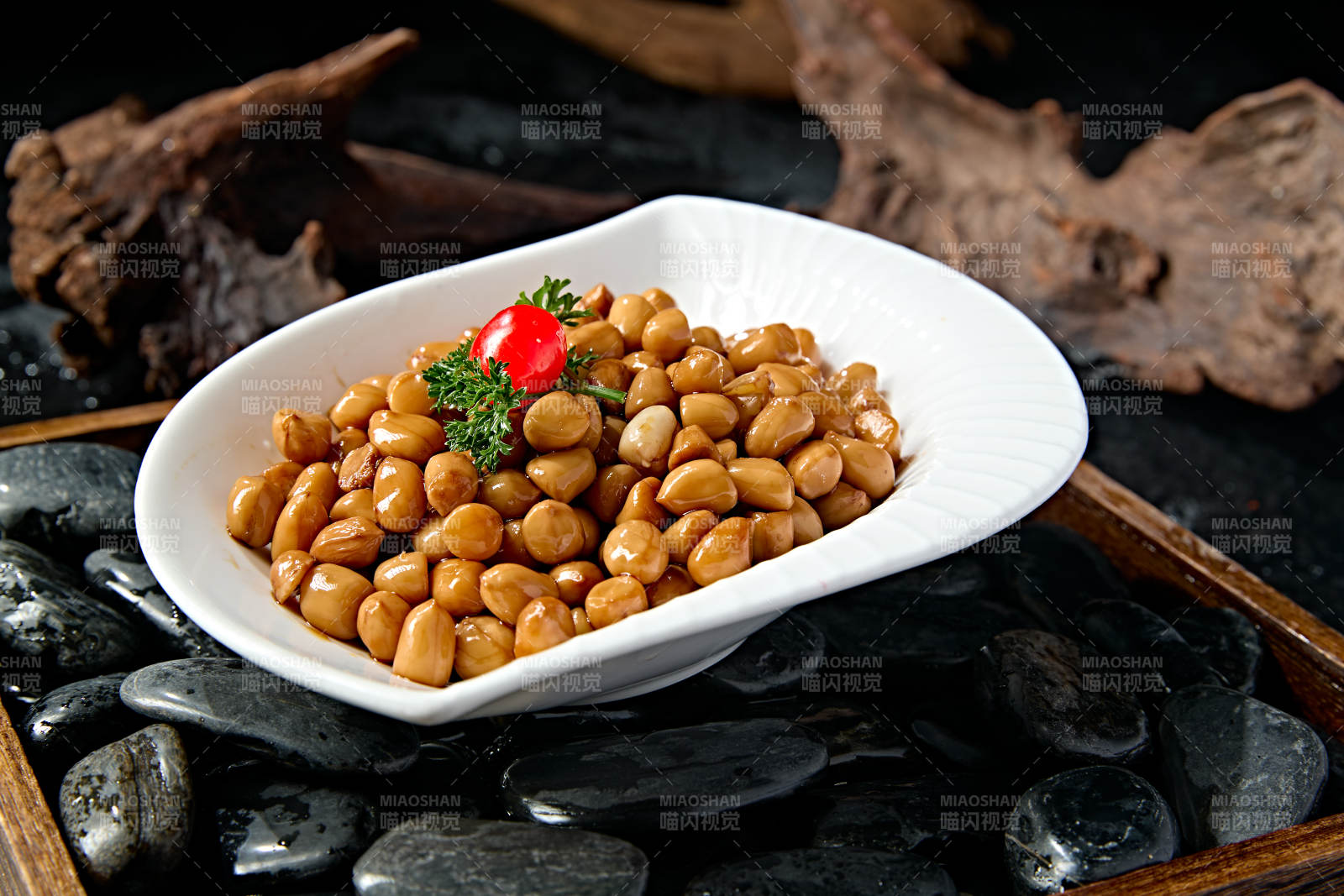 下酒小菜老醋花生米