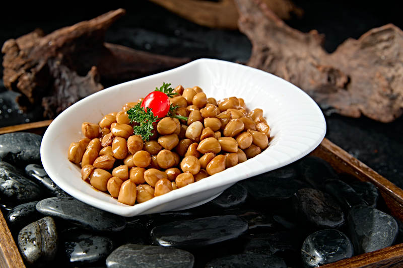 下酒小菜老醋花生米