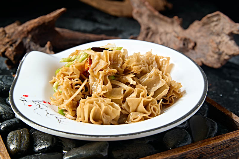 香醋凉拌莜面窝窝