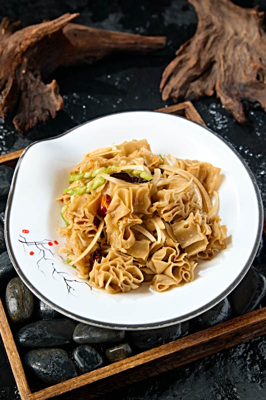 香醋凉拌莜面窝窝