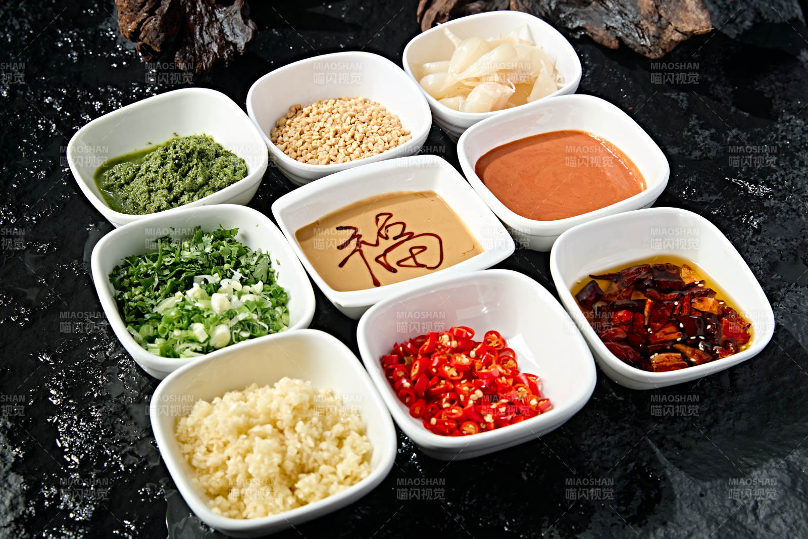 老北京涮肉蘸料小料熬料组合