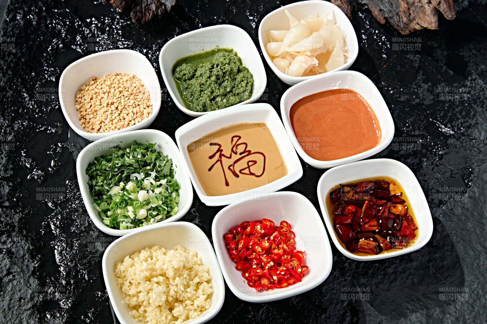 老北京涮肉蘸料小料熬料组合