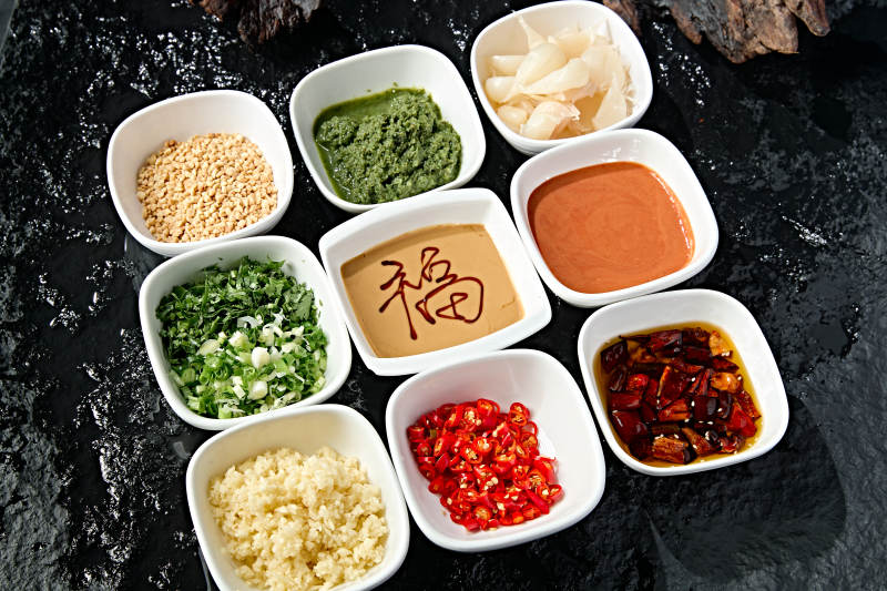 老北京涮肉蘸料小料熬料组合
