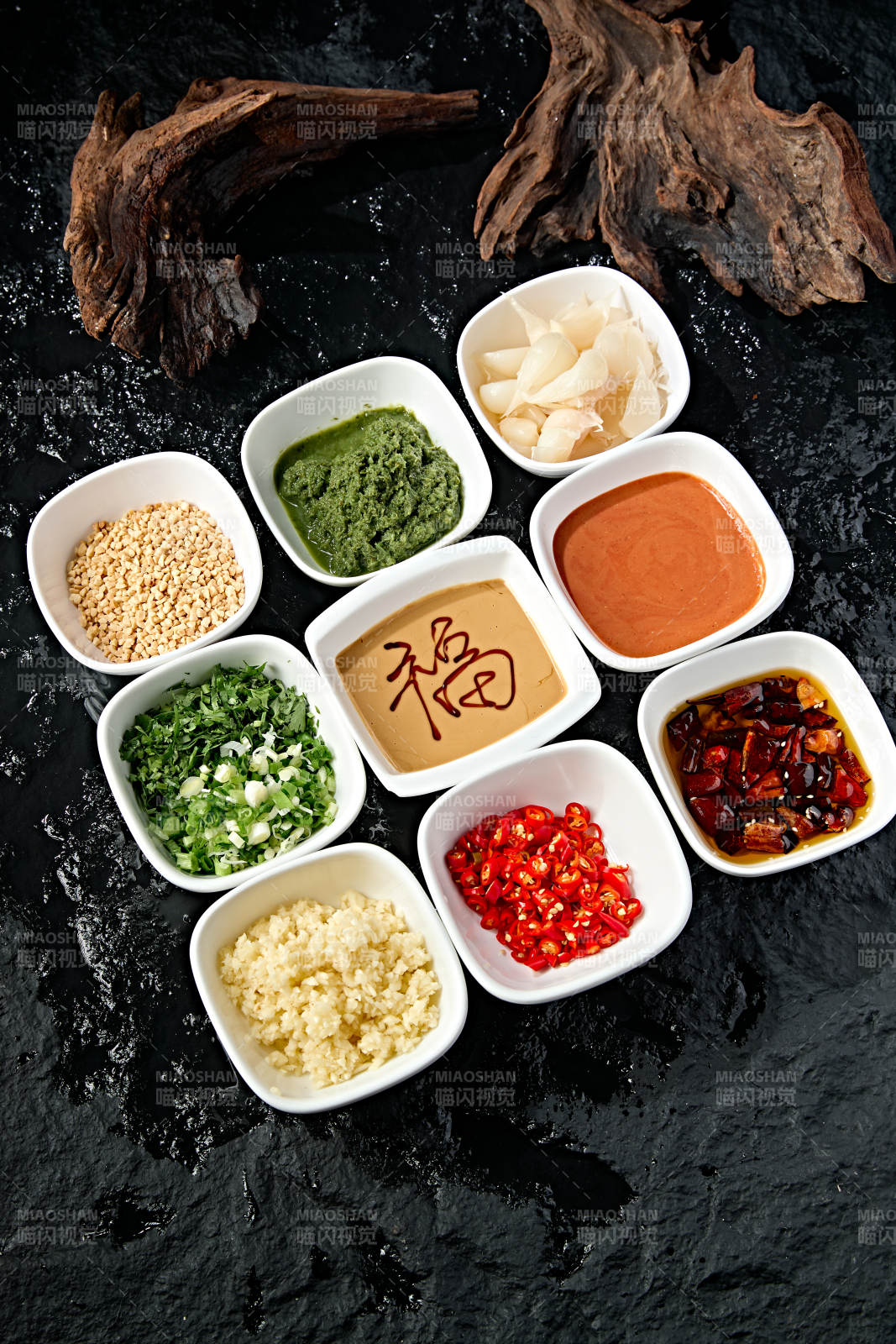 老北京涮肉蘸料小料熬料组合