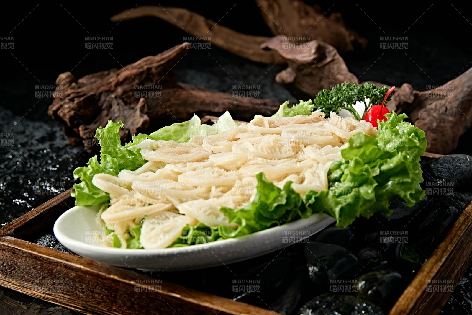 美味火鍋涮品食材新鮮毛肚絲