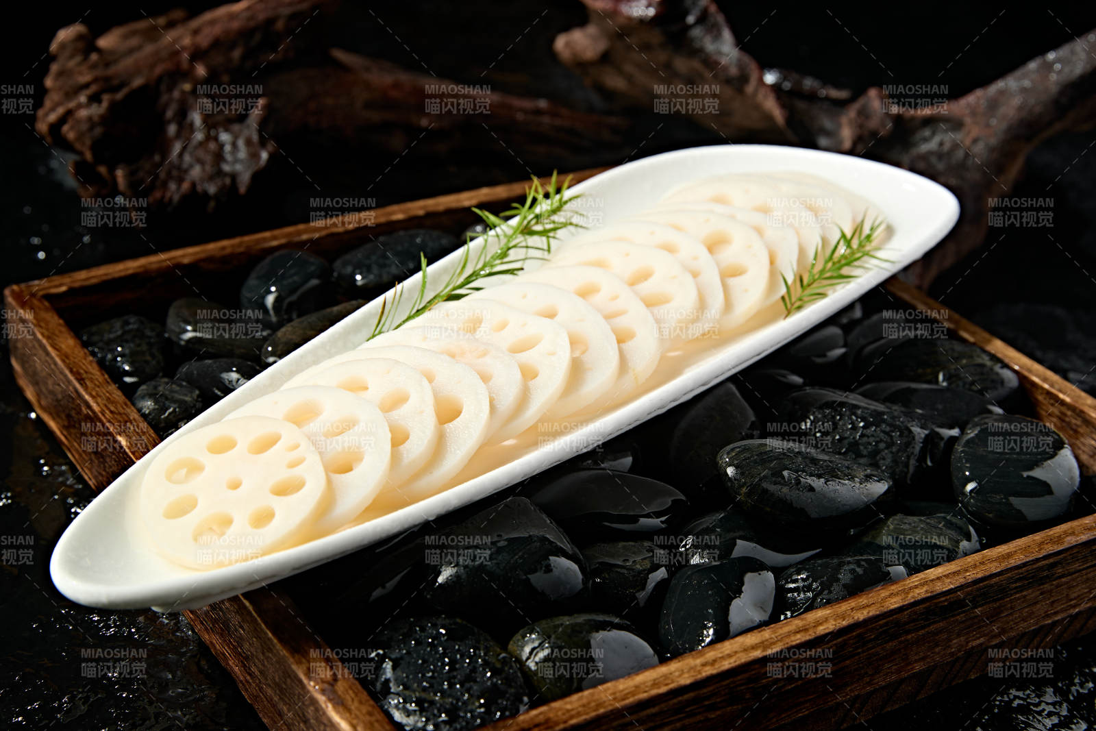 火锅食材涮藕片