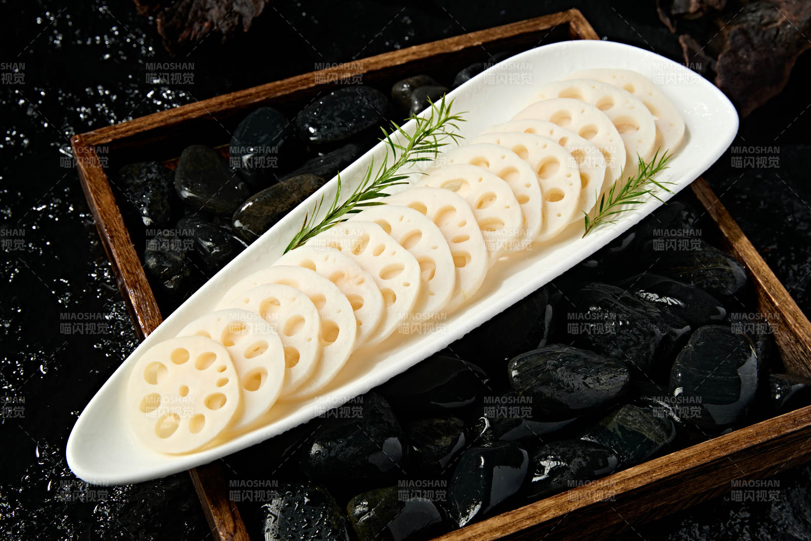 火锅食材涮藕片