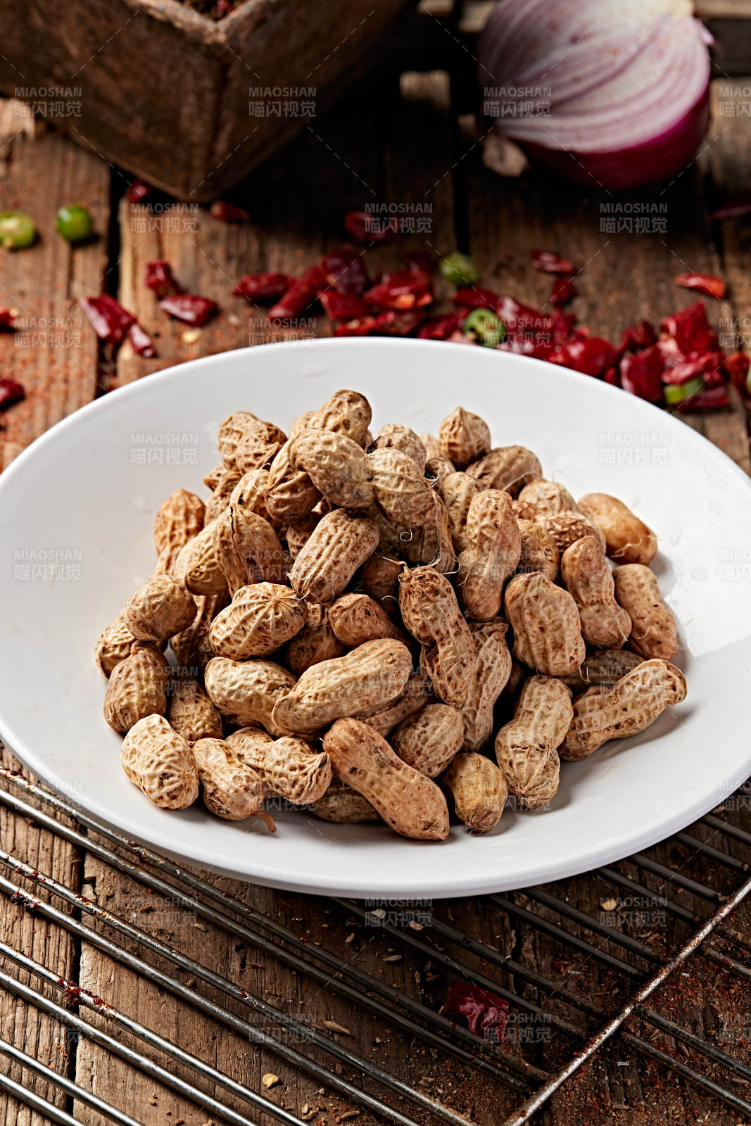五香水煮带壳花生