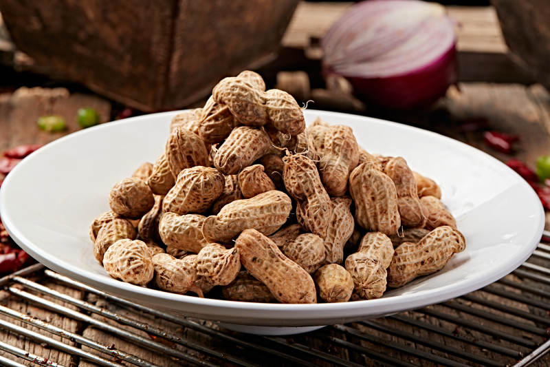 五香水煮带壳花生