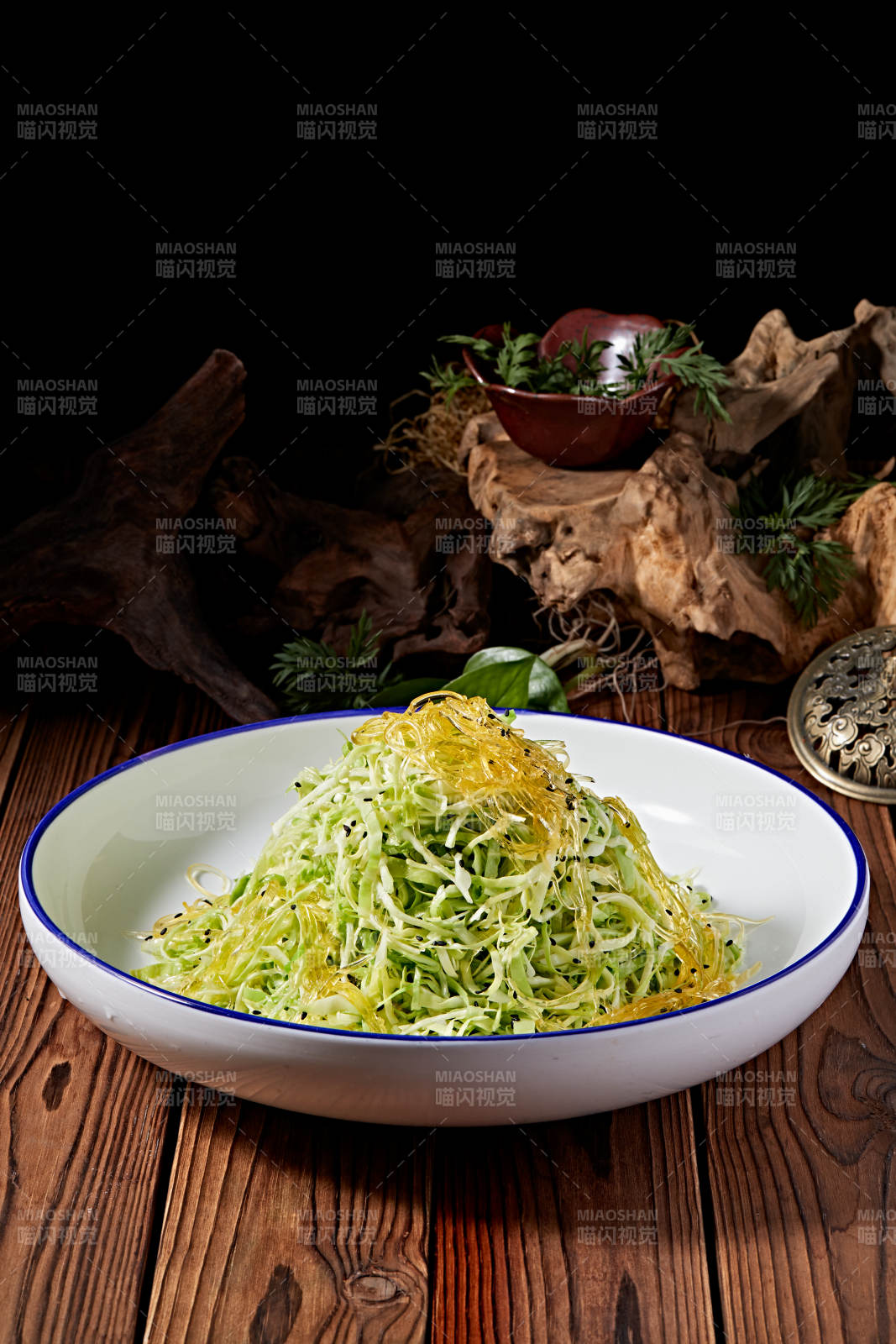 海蜇絲涼拌包菜