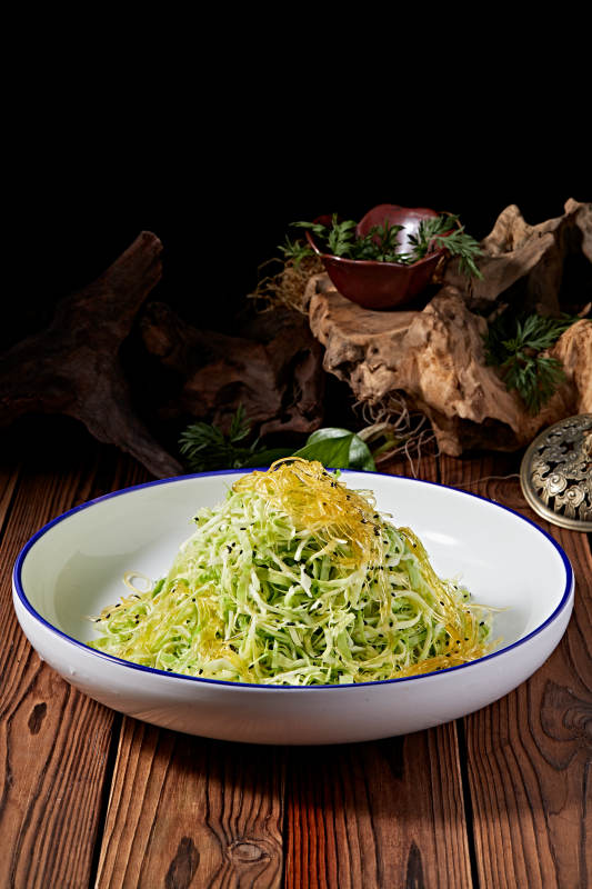 海蜇絲涼拌包菜