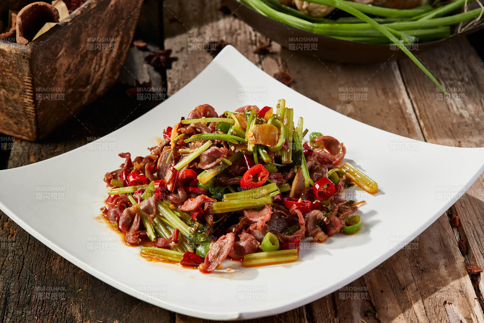 湘味小炒雞胗片