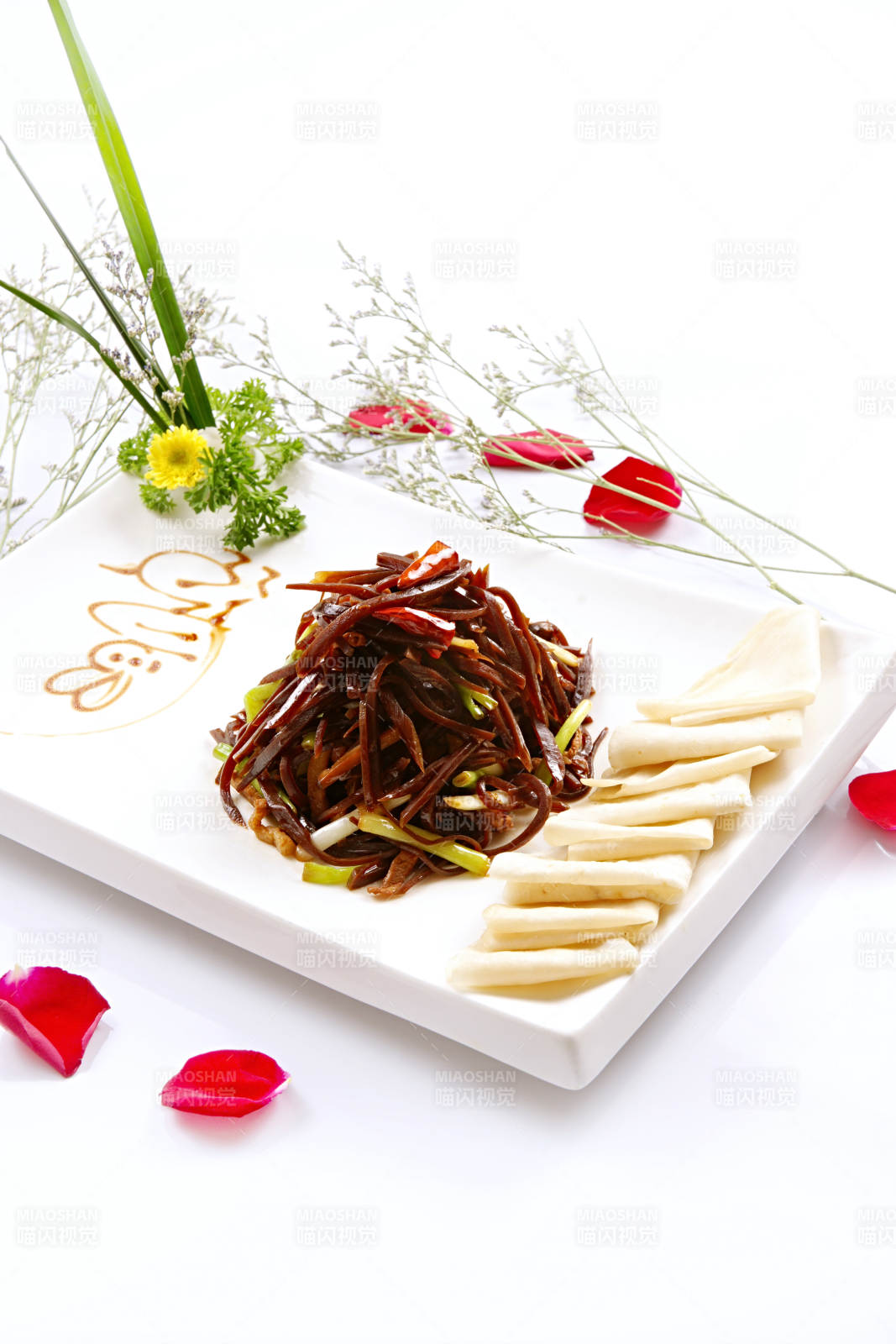 老北京酱咸菜卷饼