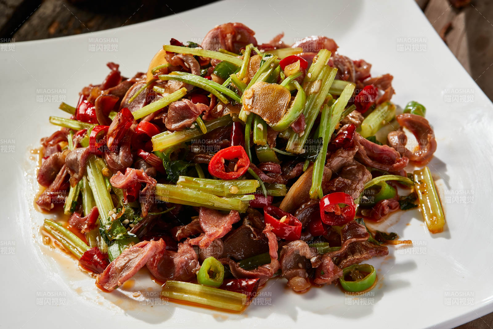 湘味小炒雞胗片