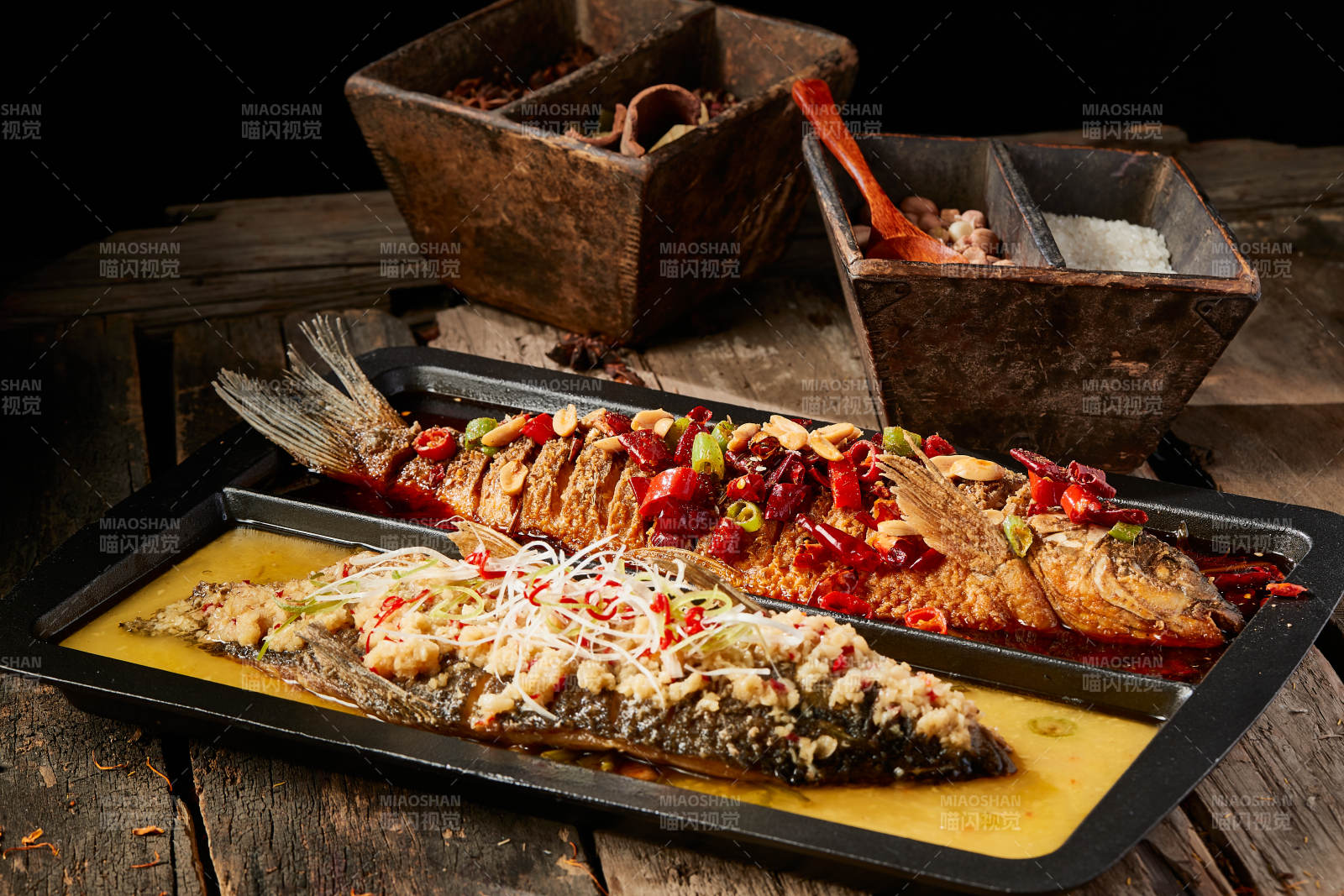 诸葛双味儿铁板烤鱼