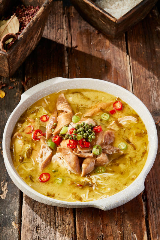 酸汤椒麻香辣肥肠