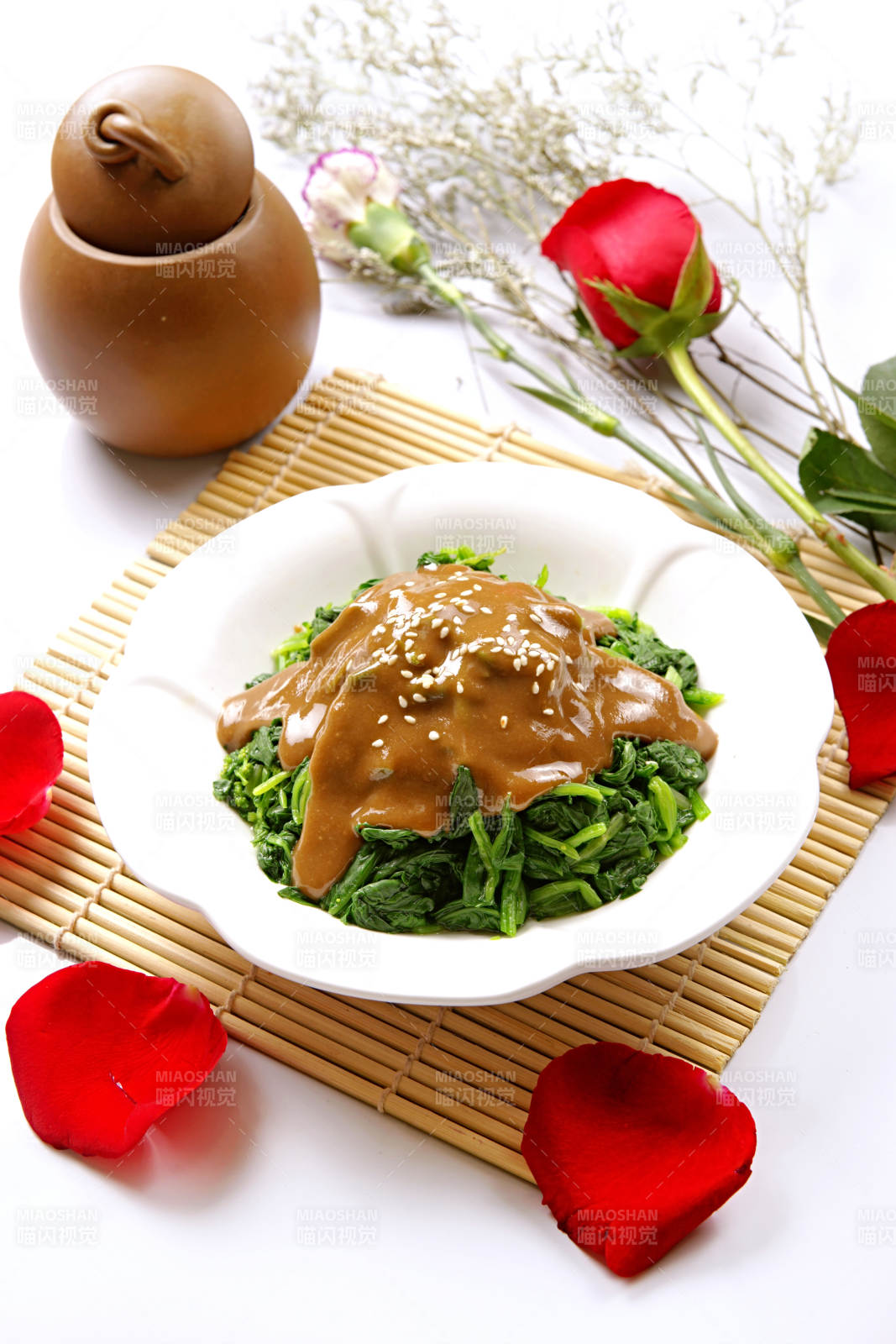 芝麻酱乾隆菠菜