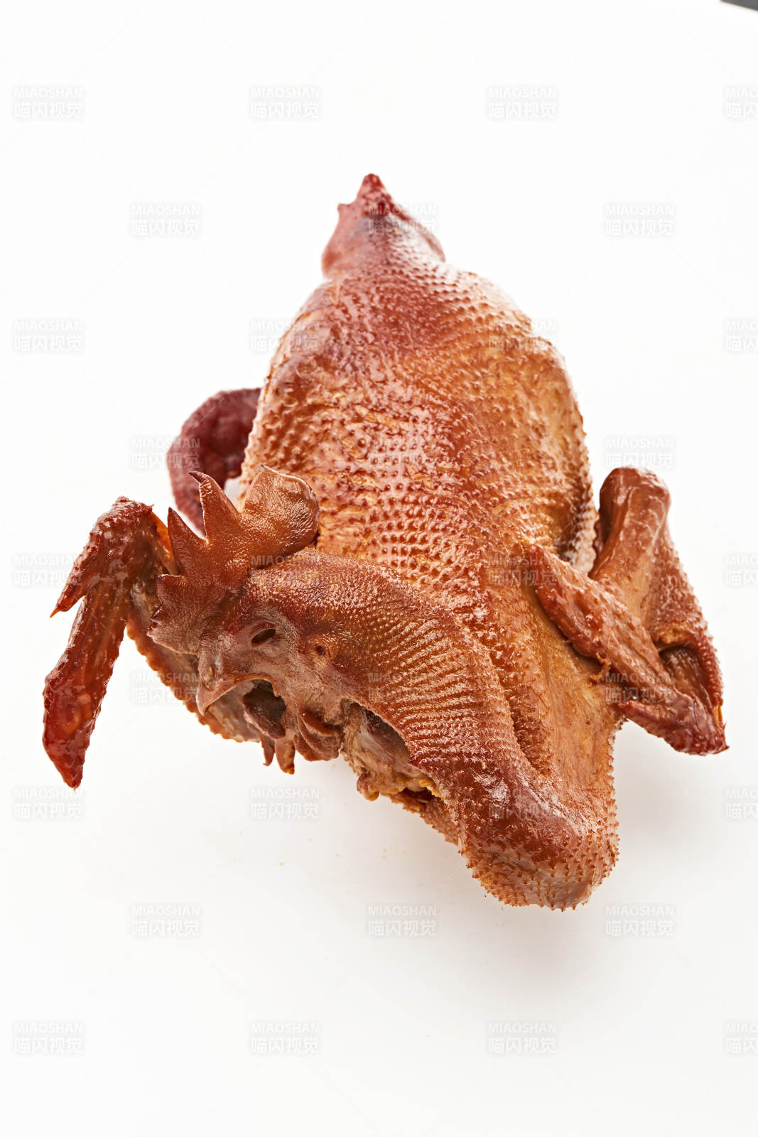 中餐美食熏酱烧鸡