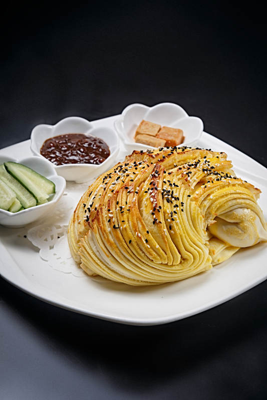 烘烤麻油大花卷