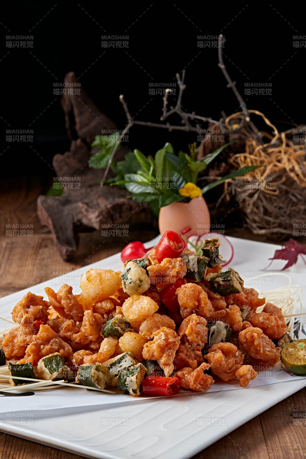 干炸秋葵掌中宝