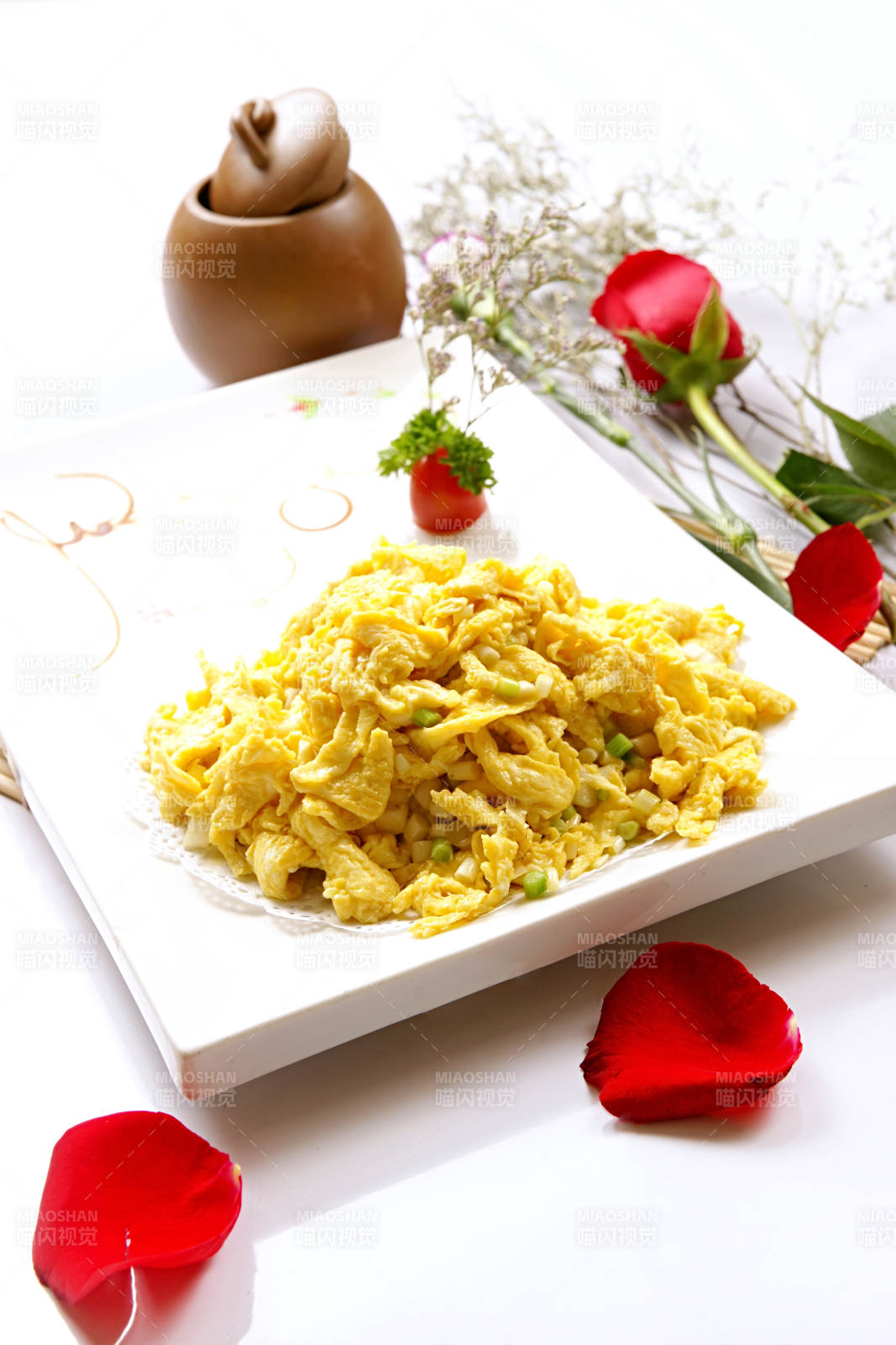 麻油熗炒柴雞蛋