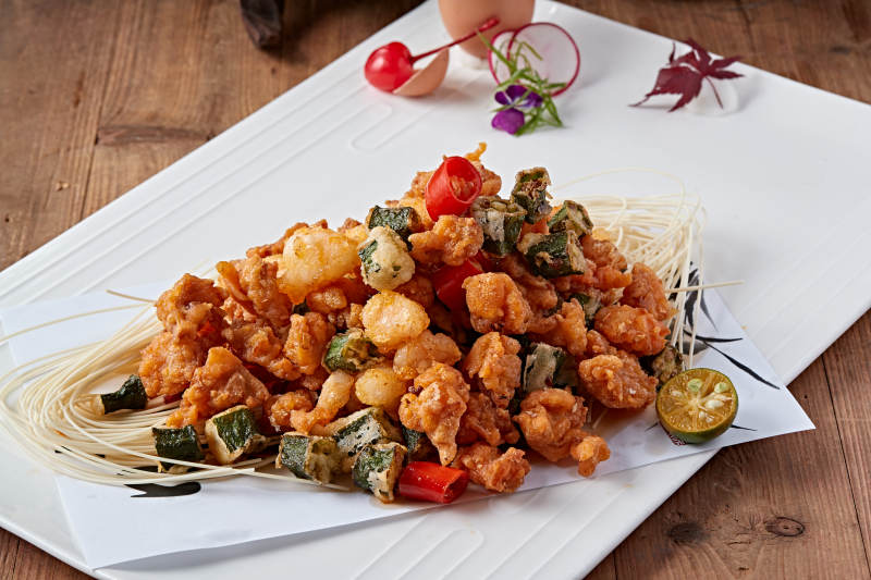 干炸秋葵掌中宝