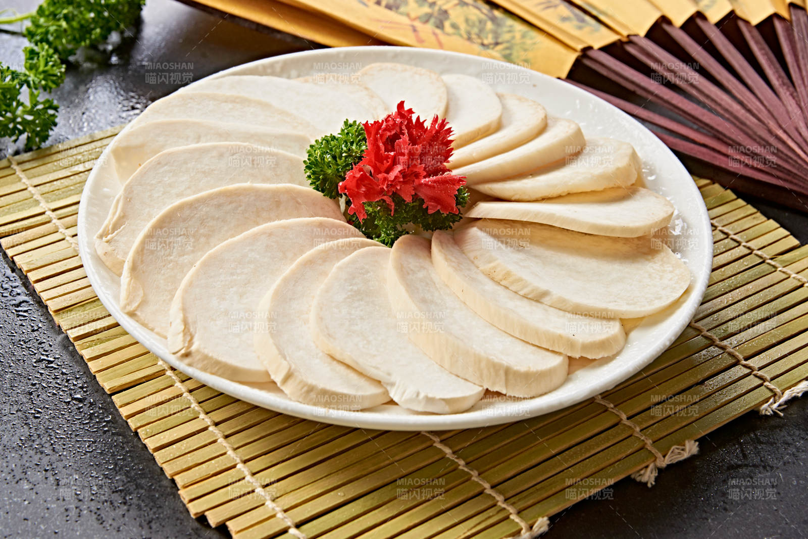 火鍋食材杏鮑菇片