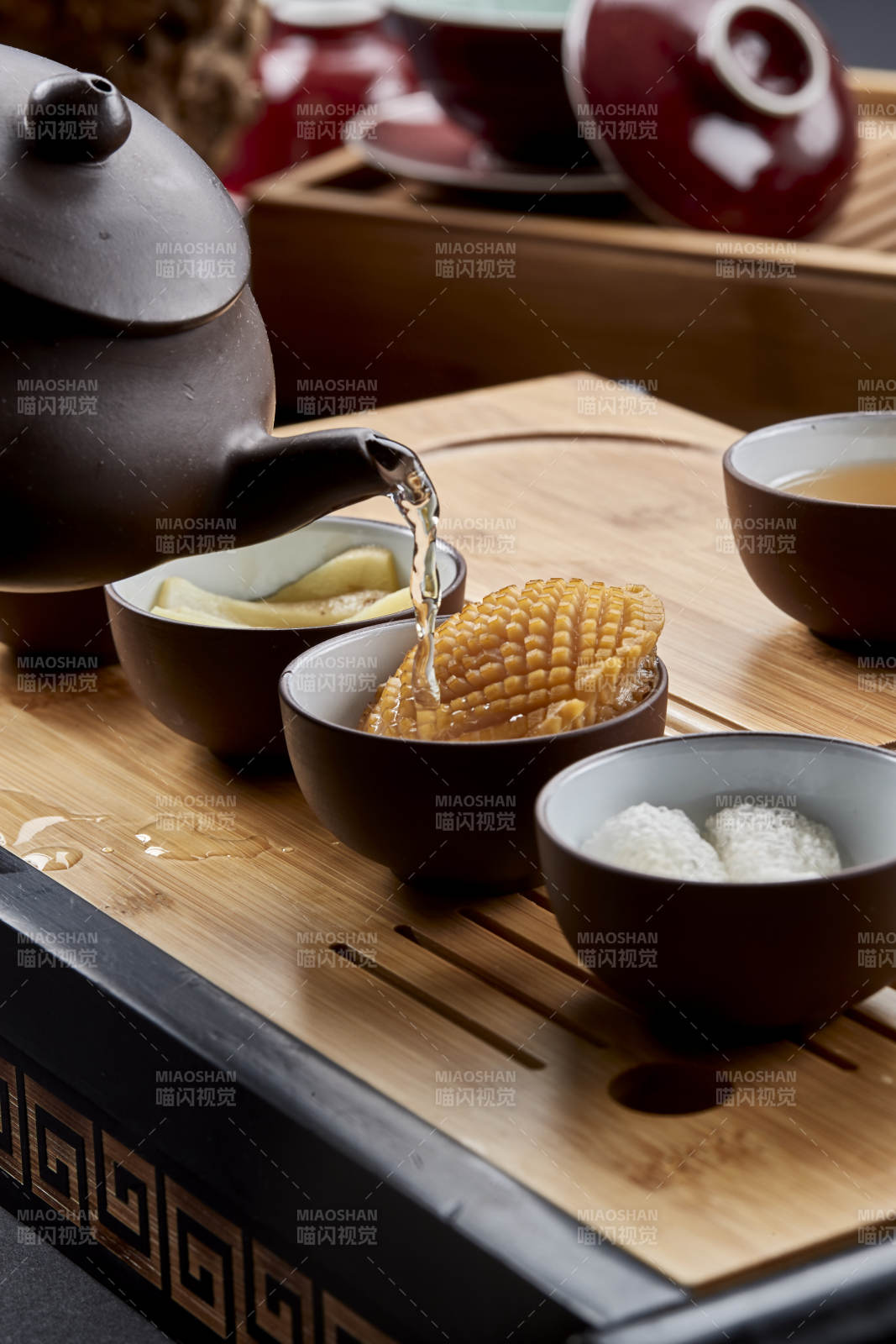 滋補功夫茶—松茸杏鮑菇鮮鮑竹蓀蟲草花枸杞