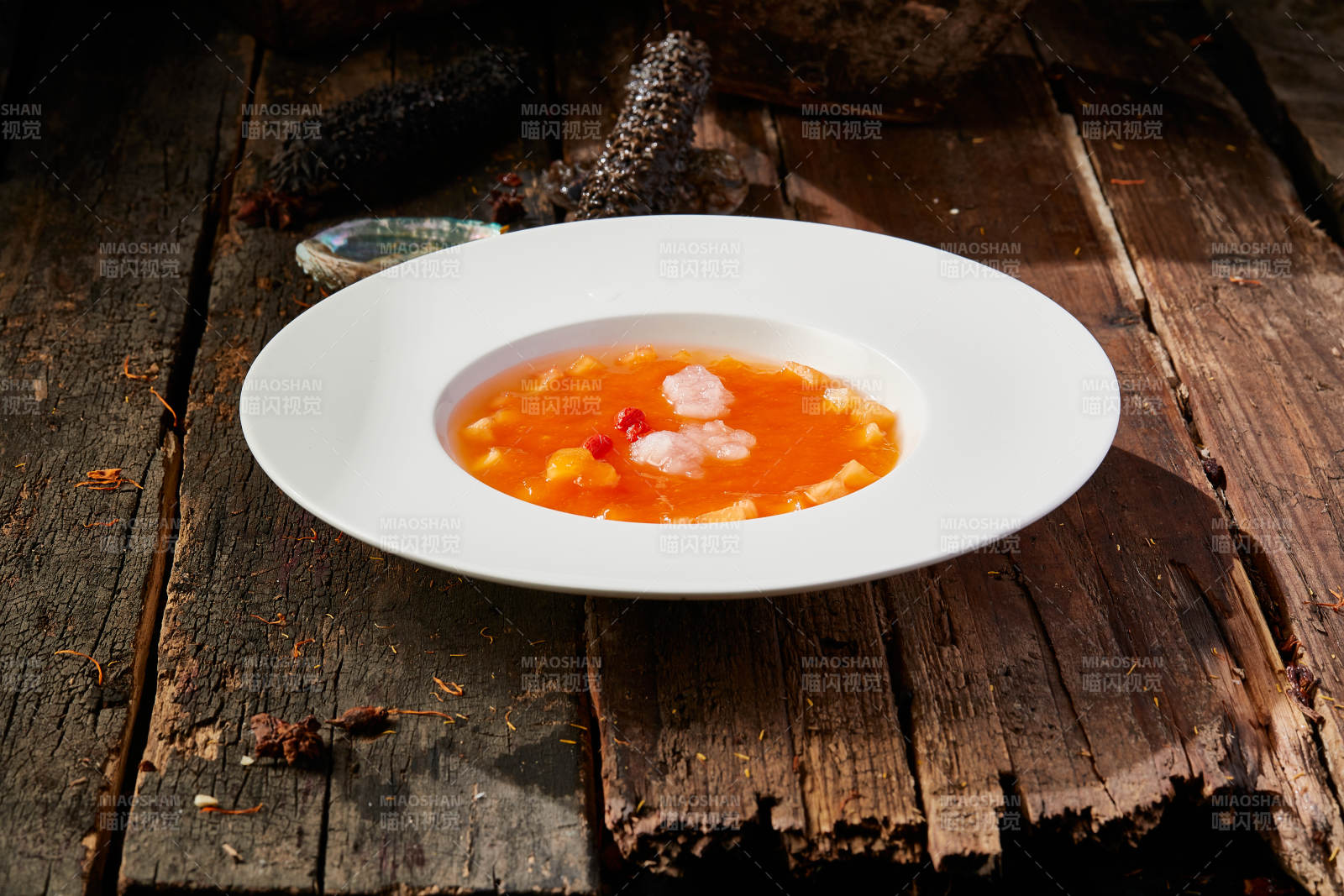 官府菜木瓜燉雪蛤