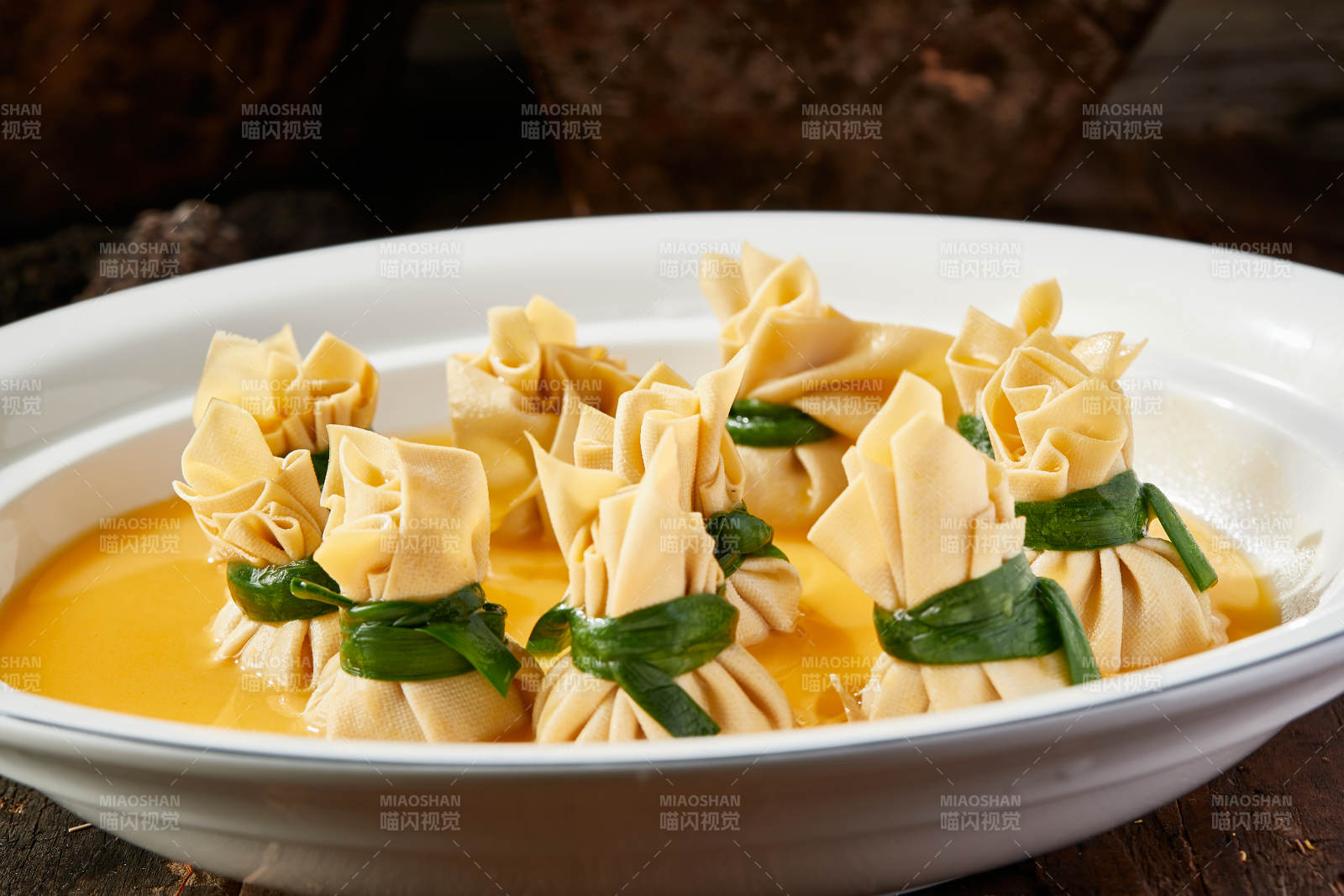 鮮雞湯香豆皮小福袋