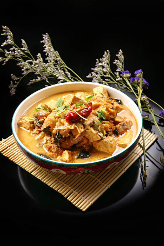 农家鲶鱼炖豆腐